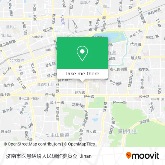 济南市医患纠纷人民调解委员会 map