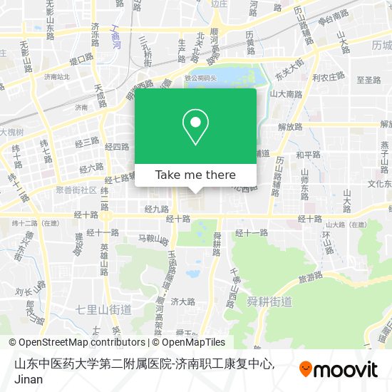 山东中医药大学第二附属医院-济南职工康复中心 map