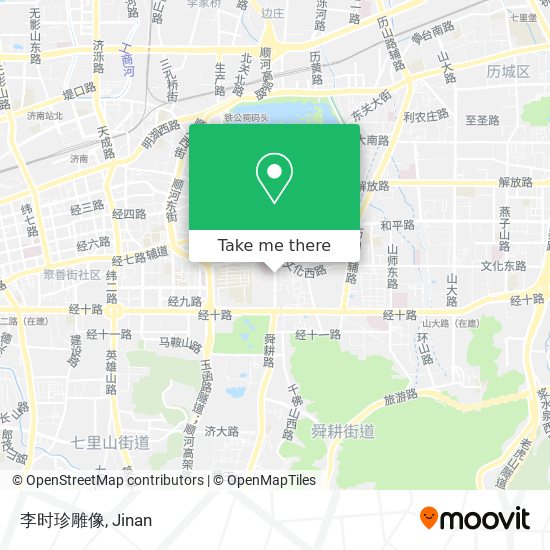 李时珍雕像 map