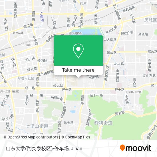 山东大学(趵突泉校区)-停车场 map