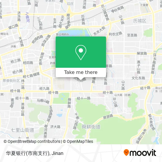 华夏银行(市南支行) map