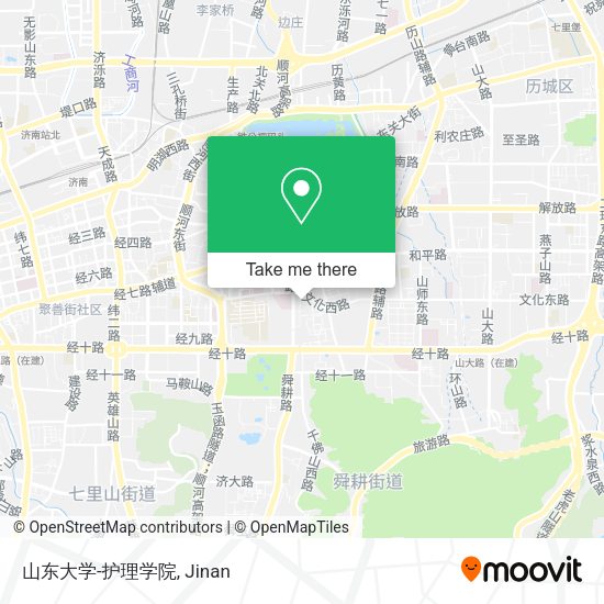 山东大学-护理学院 map