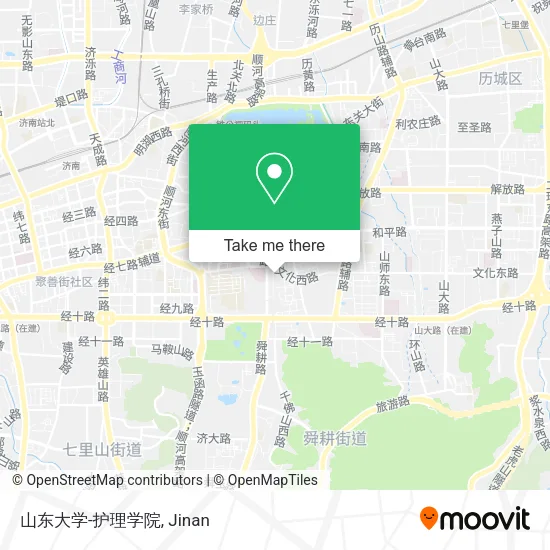 山东大学-护理学院 map