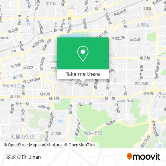 翠蔚宾馆 map