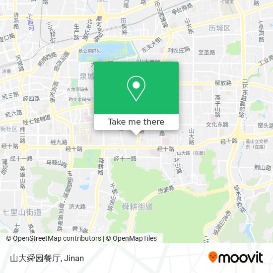 山大舜园餐厅 map