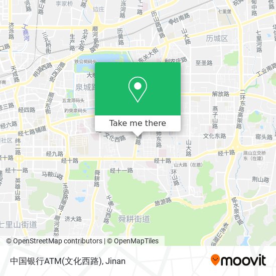 中国银行ATM(文化西路) map