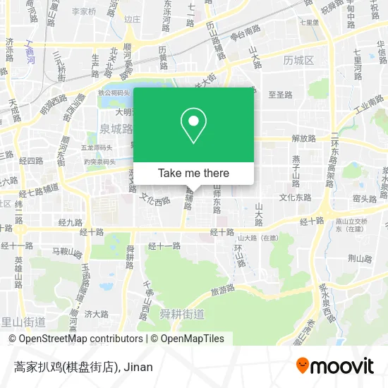 蒿家扒鸡(棋盘街店) map