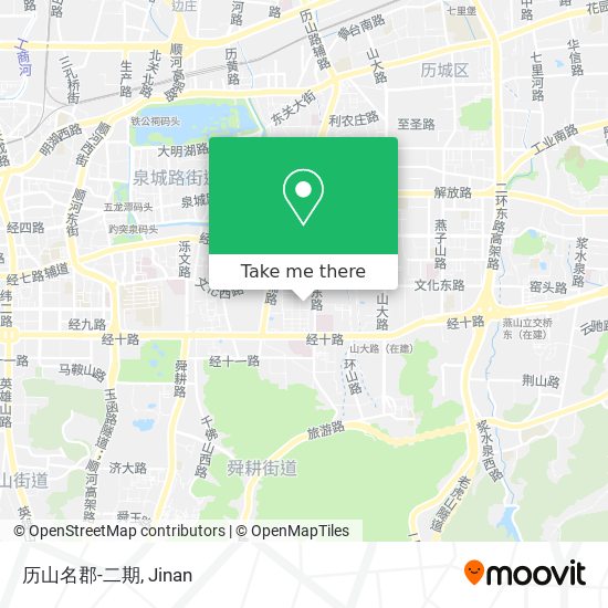 历山名郡-二期 map