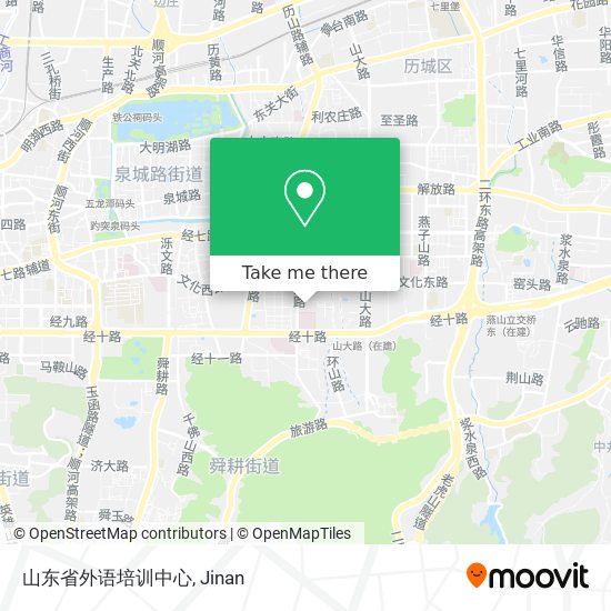 山东省外语培训中心 map
