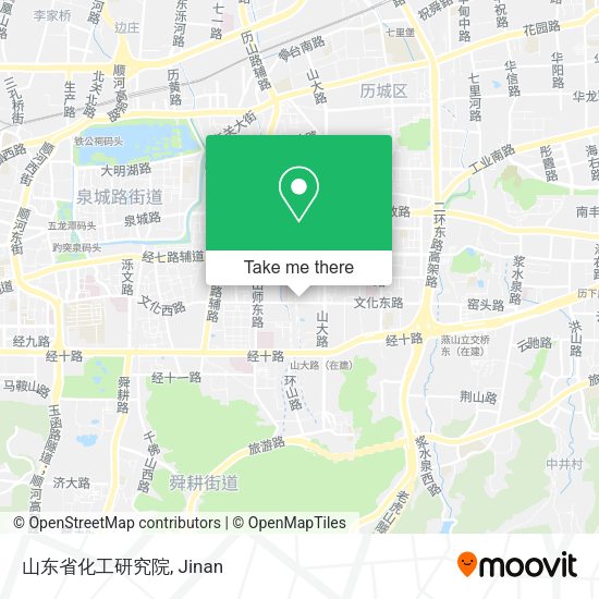 山东省化工研究院 map