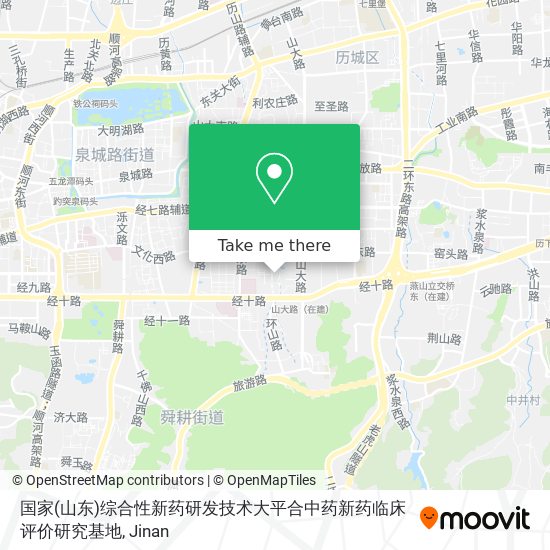 国家(山东)综合性新药研发技术大平合中药新药临床评价研究基地 map