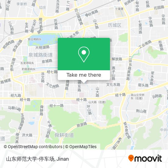 山东师范大学-停车场 map