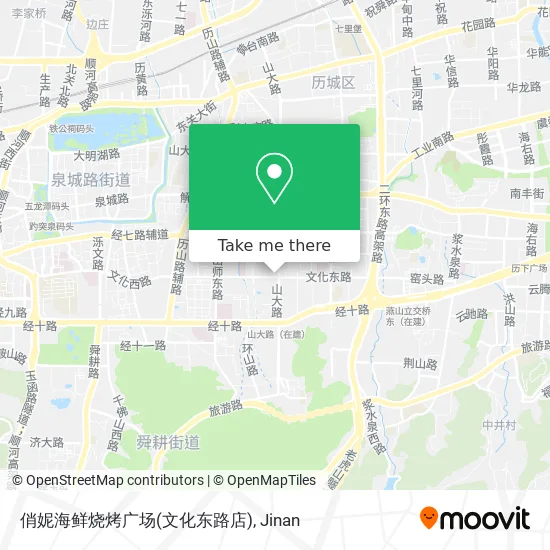 俏妮海鲜烧烤广场(文化东路店) map