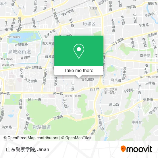山东警察学院 map