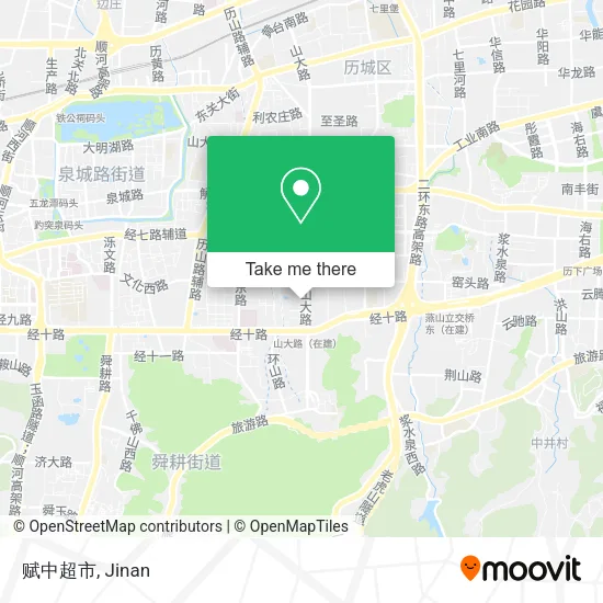 赋中超市 map