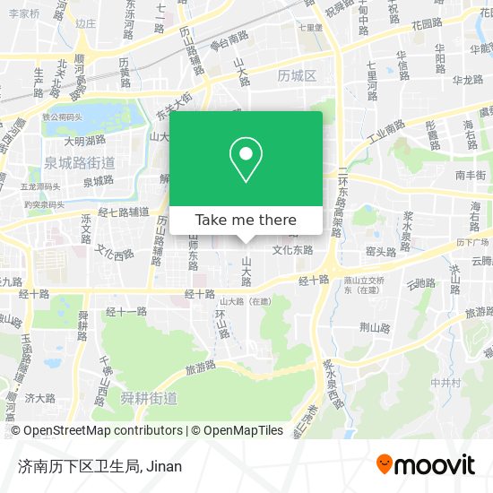 济南历下区卫生局 map