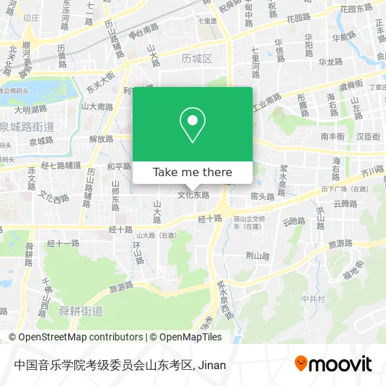 中国音乐学院考级委员会山东考区 map