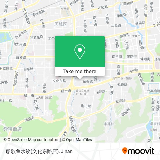 船歌鱼水饺(文化东路店) map