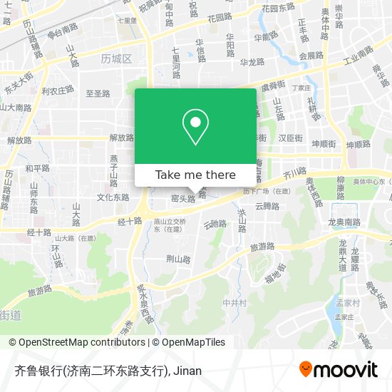 齐鲁银行(济南二环东路支行) map