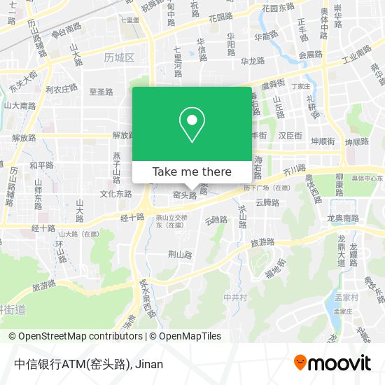 中信银行ATM(窑头路) map