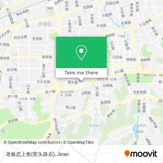老板恋上鱼(窑头路店) map
