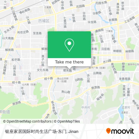银座家居国际时尚生活广场-东门 map