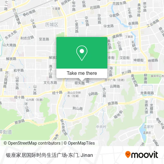 银座家居国际时尚生活广场-东门 map