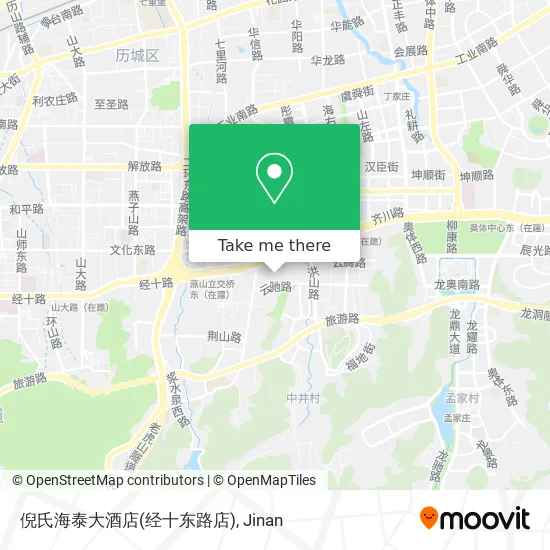 倪氏海泰大酒店(经十东路店) map