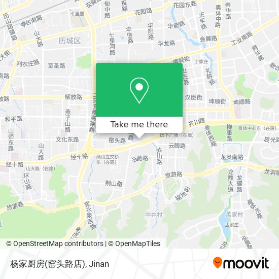 杨家厨房(窑头路店) map