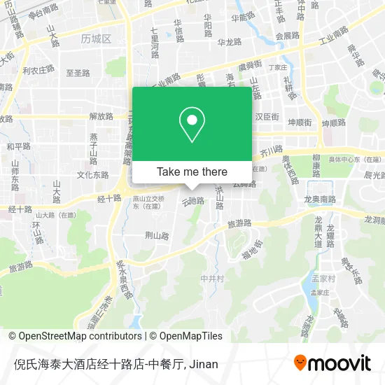 倪氏海泰大酒店经十路店-中餐厅 map