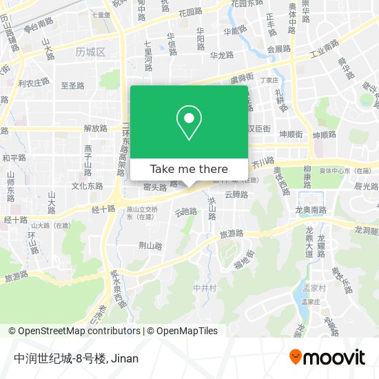 中润世纪城-8号楼 map