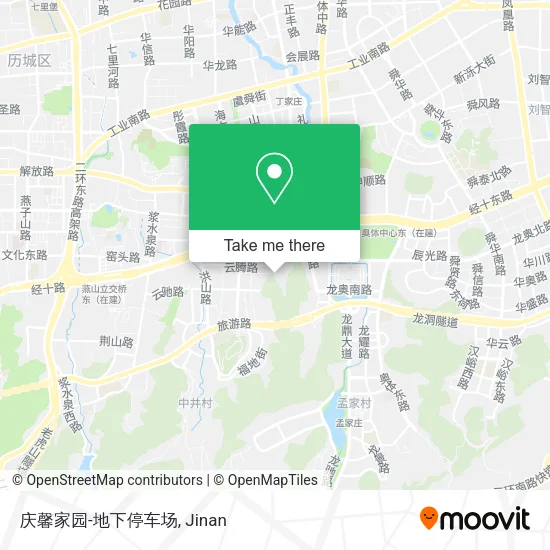 庆馨家园-地下停车场 map