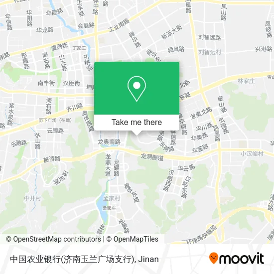 中国农业银行(济南玉兰广场支行) map