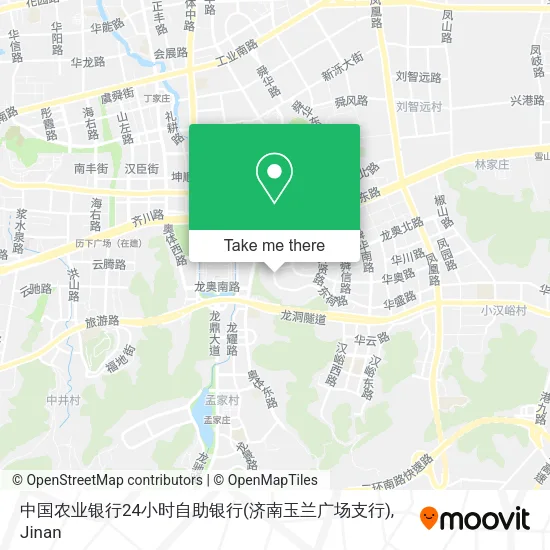 中国农业银行24小时自助银行(济南玉兰广场支行) map