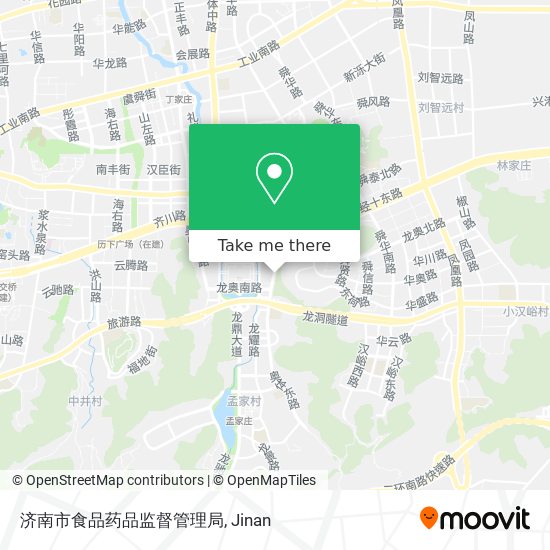 济南市食品药品监督管理局 map