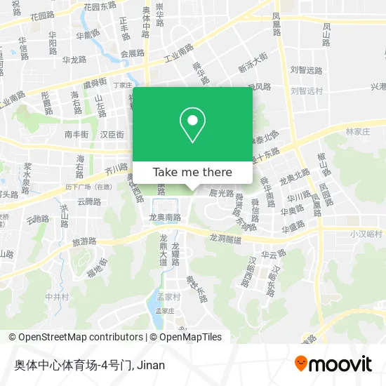 奥体中心体育场-4号门 map