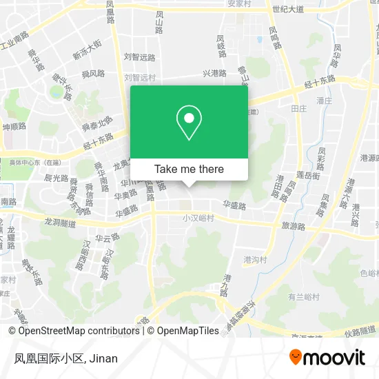 凤凰国际小区 map