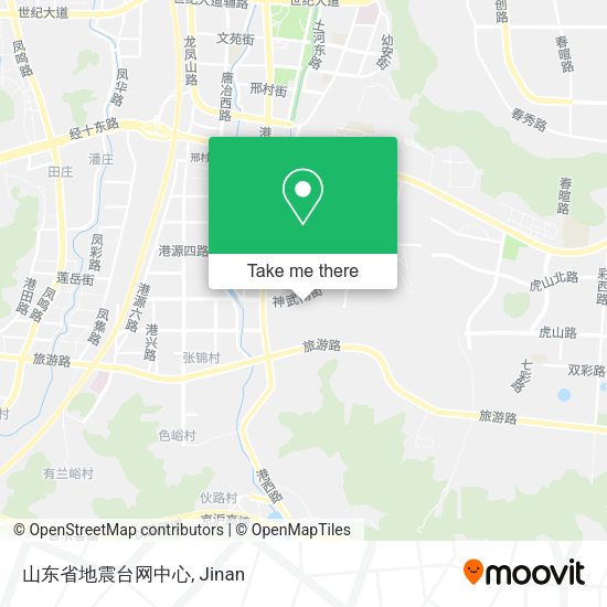 山东省地震台网中心 map