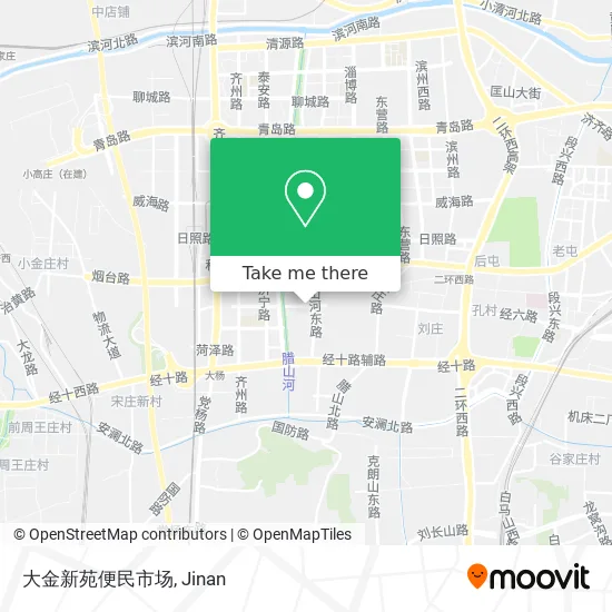 大金新苑便民市场 map