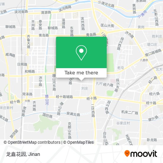 龙鑫花园 map