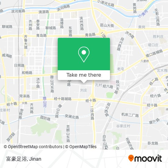 富豪足浴 map