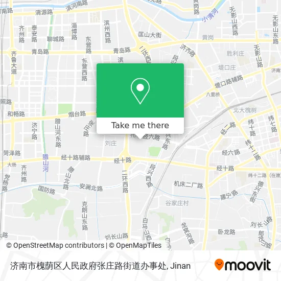 济南市槐荫区人民政府张庄路街道办事处 map