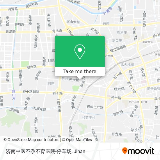 济南中医不孕不育医院-停车场 map