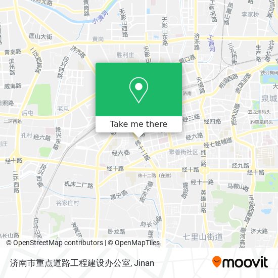 济南市重点道路工程建设办公室 map