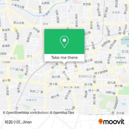 裕园小区 map