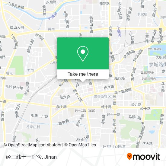 经三纬十一宿舍 map