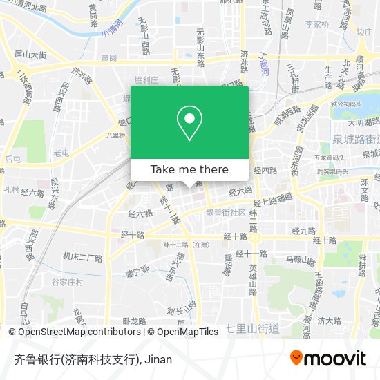 齐鲁银行(济南科技支行) map