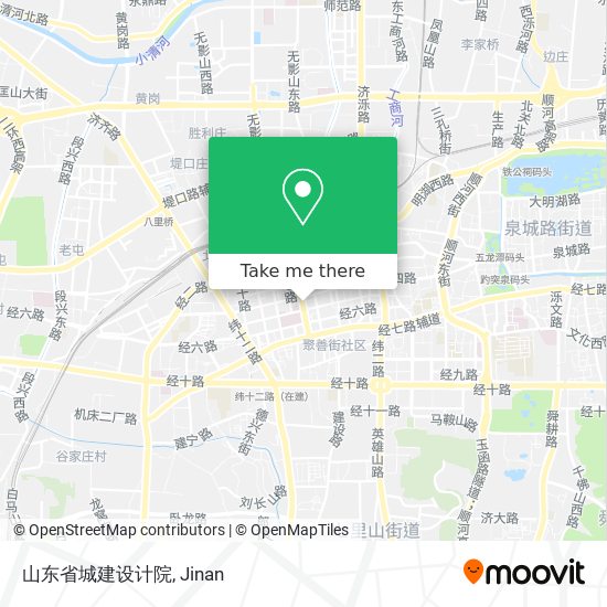 山东省城建设计院 map