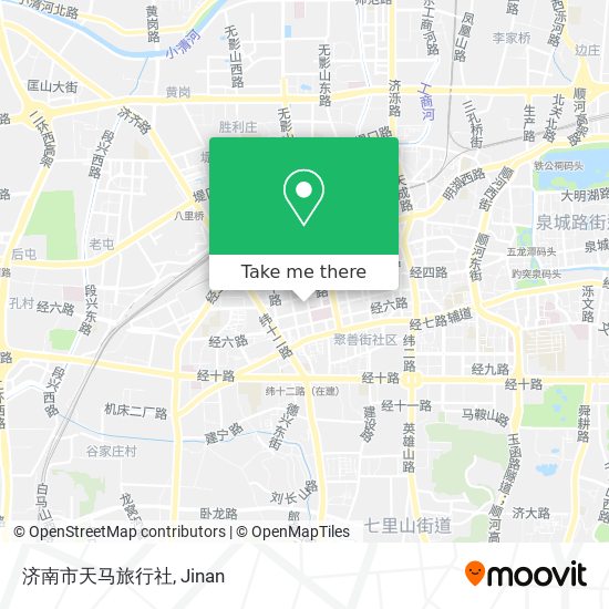 济南市天马旅行社 map