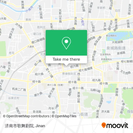 济南市歌舞剧院 map